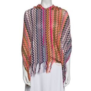 ❤️M Missoni Printed Hoodie Poncho❤️